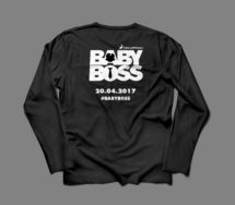 Baby Boss (Back Long Sleeve T-Shirt)